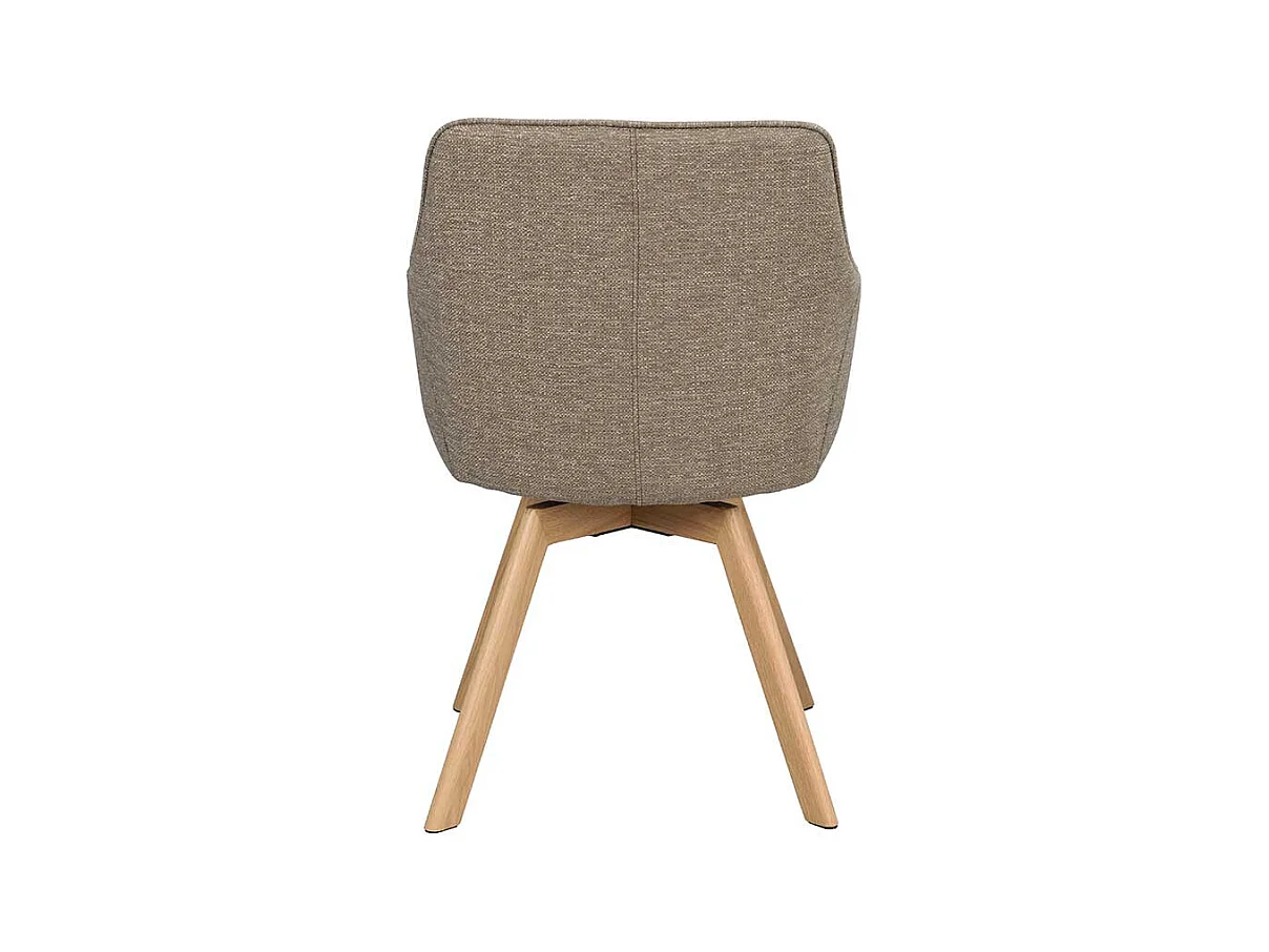 Essstuhl Stuhl Küche mit Armlehnen und Schaumstoffpolsterung (2er Set)