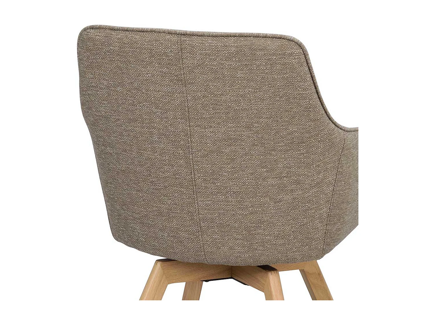 Essstuhl Stuhl Küche mit Armlehnen und Schaumstoffpolsterung (2er Set)