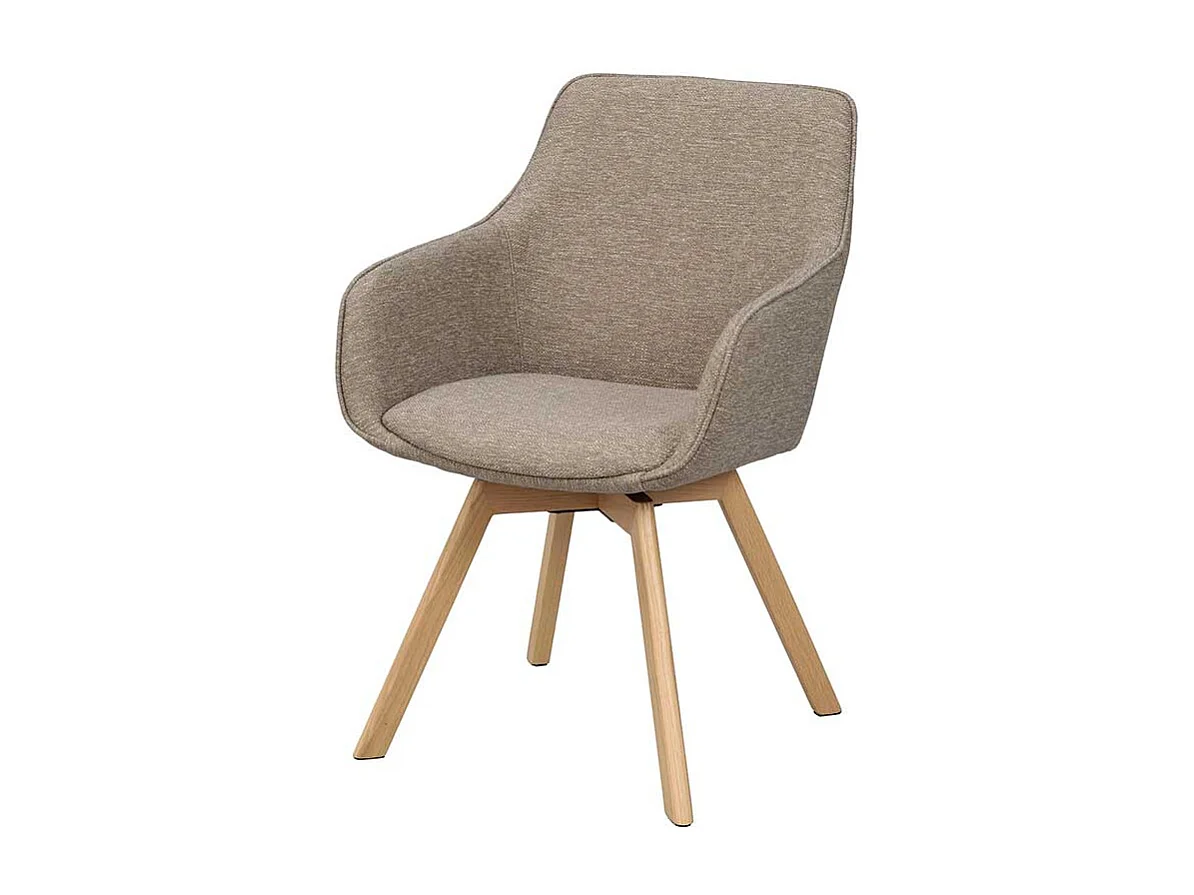 Essstuhl Stuhl Küche mit Armlehnen und Schaumstoffpolsterung (2er Set)