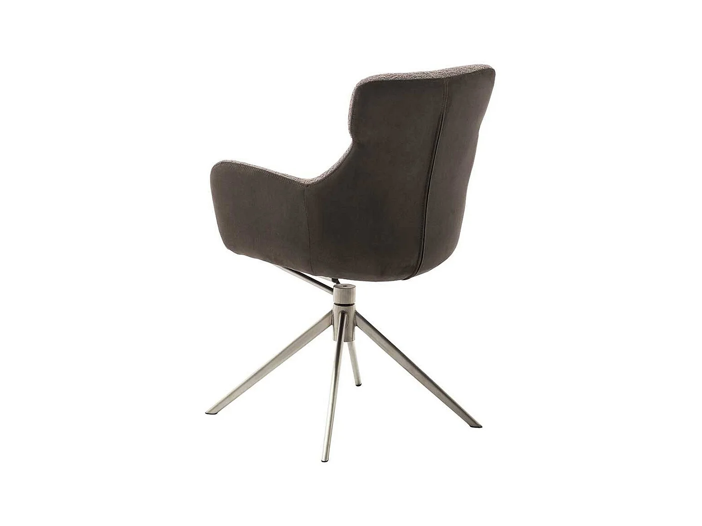 Esszimmerstuhl in Schlammfarben Armlehnen (2er Set)