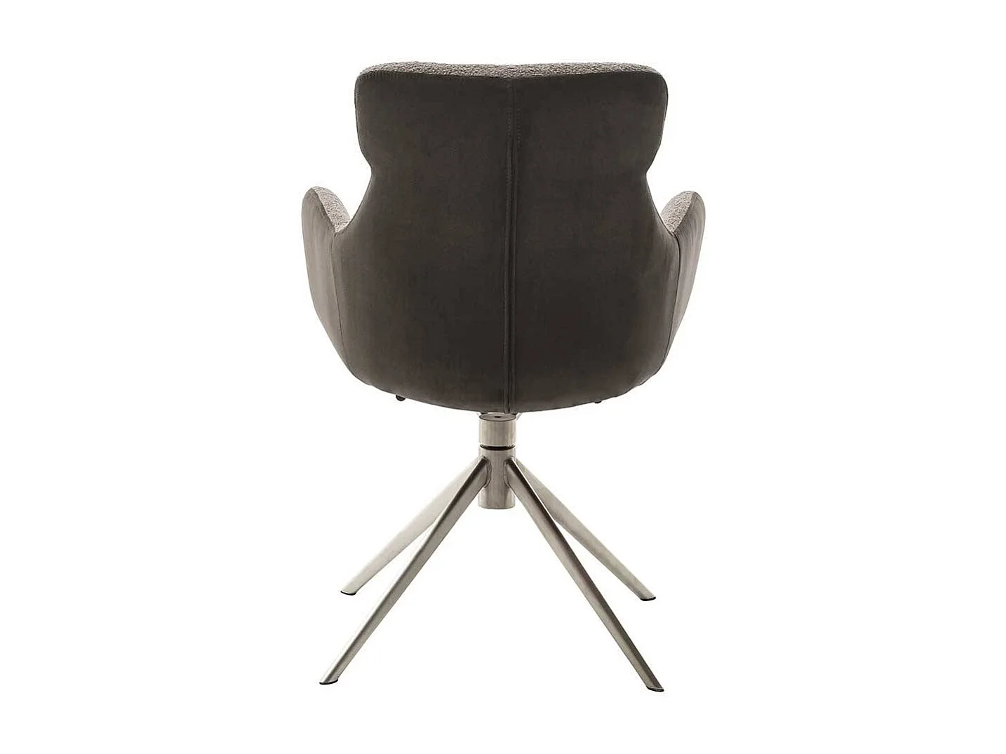 Esszimmerstuhl in Schlammfarben Armlehnen (2er Set)