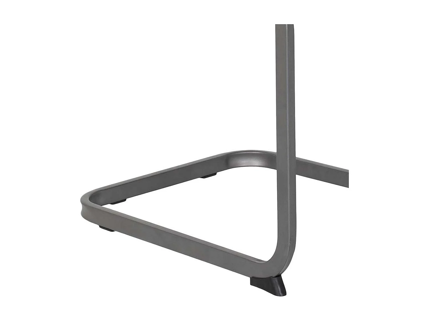 Küchenstuhle in Grau Microfaser Metallgestell (Set)