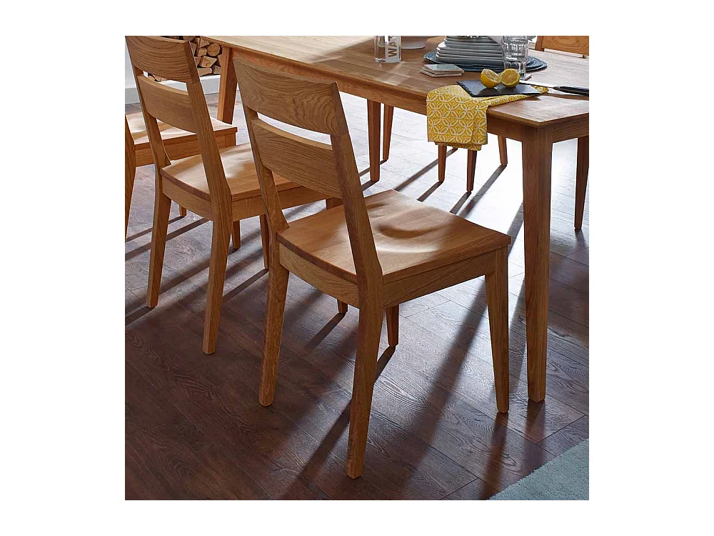 Massivholzstuhl aus Wildeiche geölt kaufen