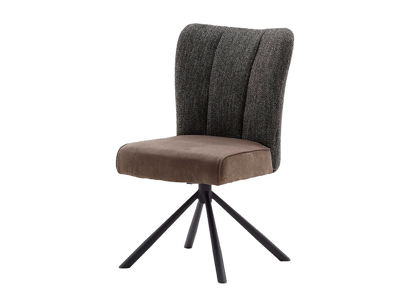 Esszimmer Polsterst�hle in Grau und Braun hoher Lehne (2er Set)