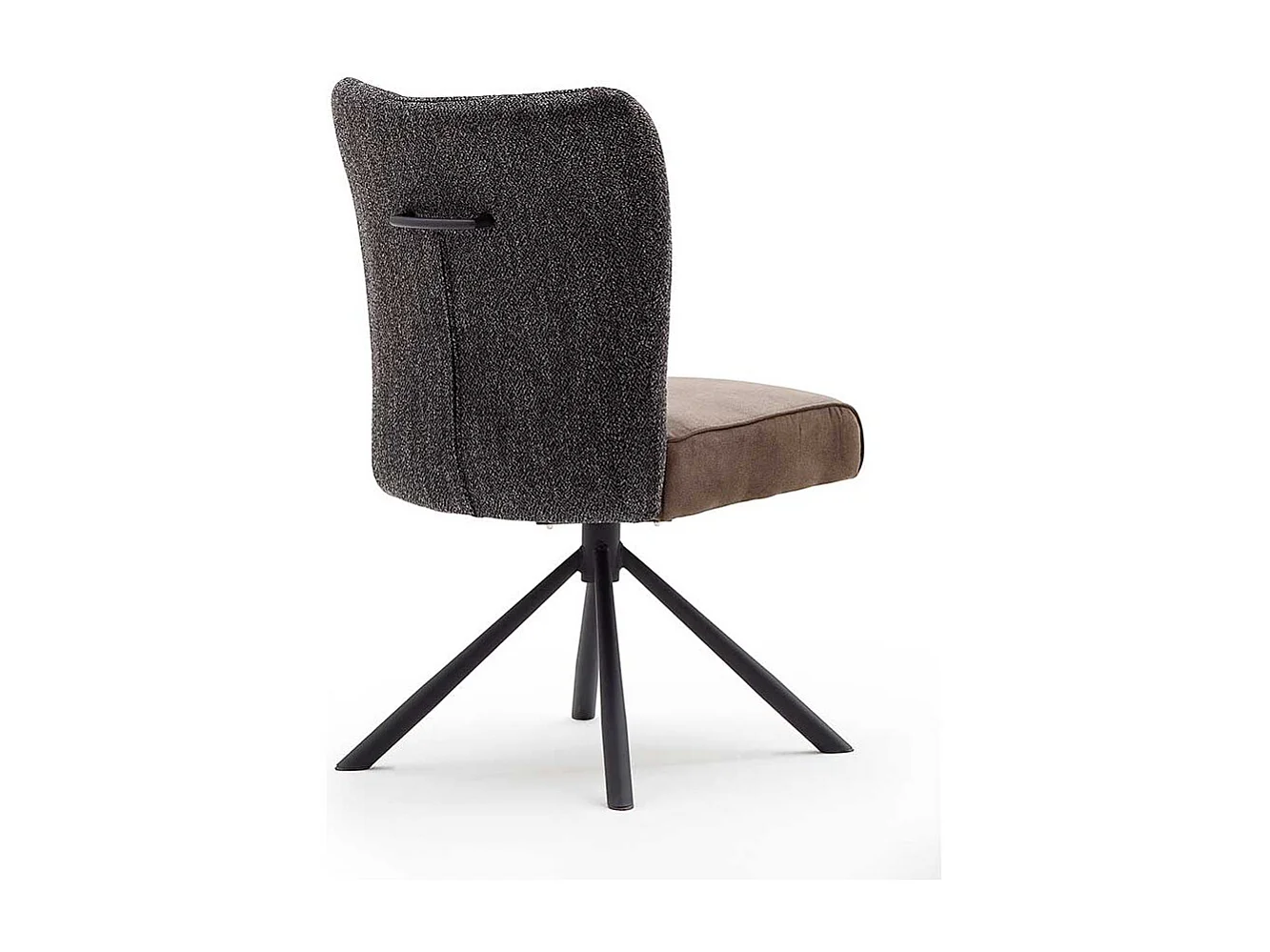 Esszimmer Polsterst�hle in Grau und Braun hoher Lehne (2er Set)