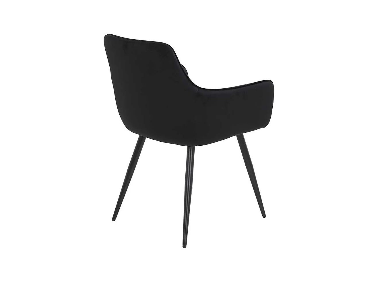 Esszimmerstuhl mit Armlehnen gepolsterter Rückenlehne (2er Set)