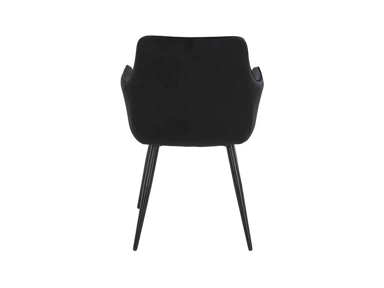 Esszimmerstuhl mit Armlehnen gepolsterter Rückenlehne (2er Set)