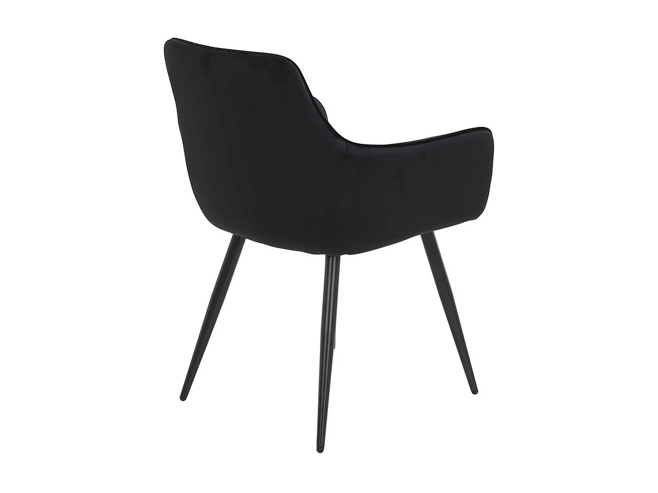 Esszimmerstuhl mit Armlehnen gepolsterter Rückenlehne (2er Set)