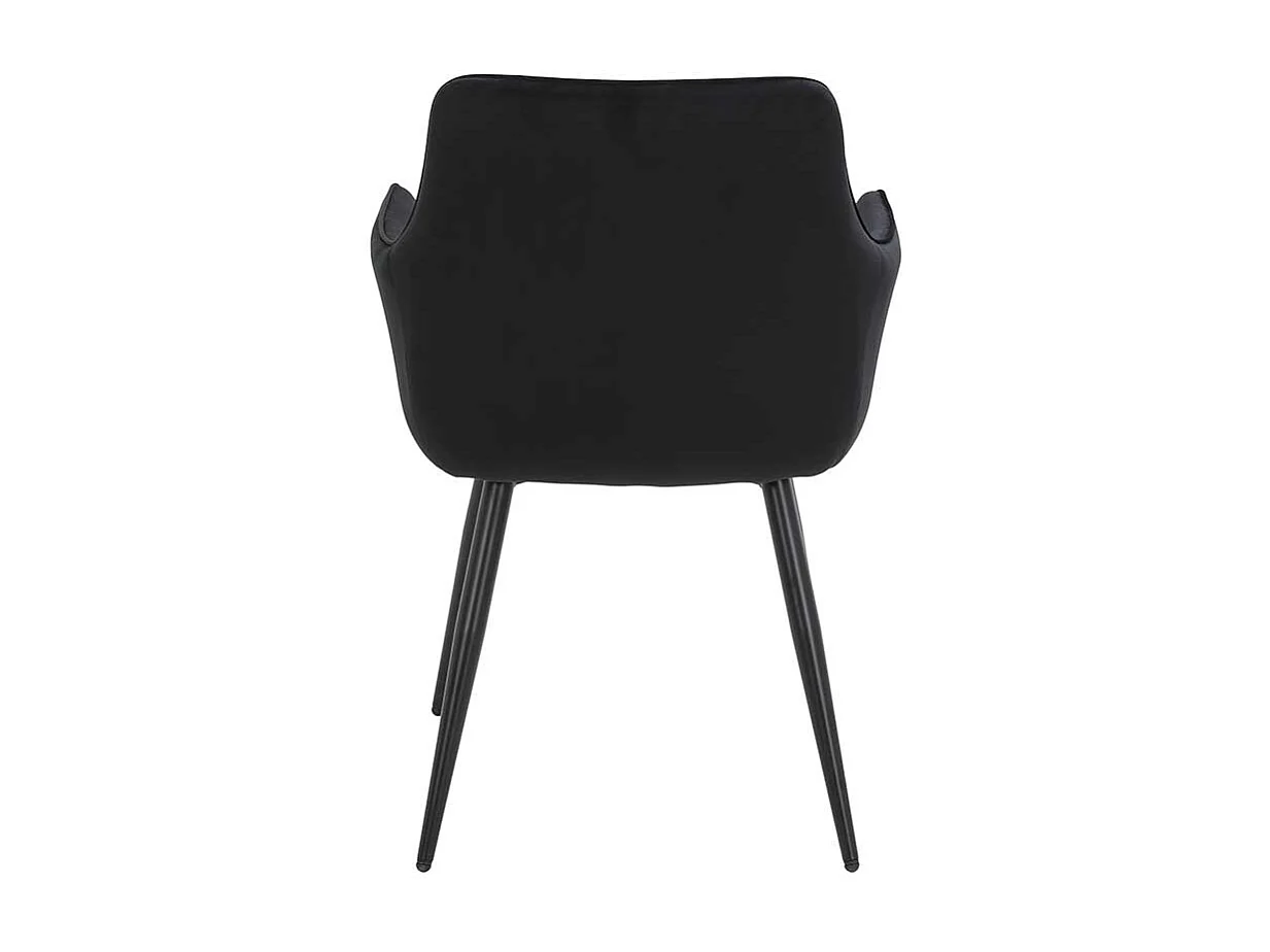 Esszimmerstuhl mit Armlehnen gepolsterter Rückenlehne (2er Set)