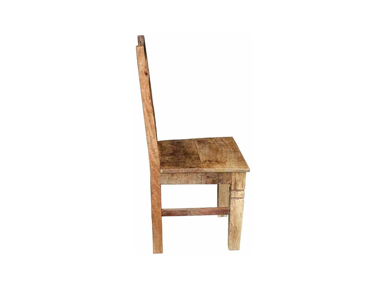 Esstischstuhl aus Mangobaum Massivholz Loft Design (2er Set)