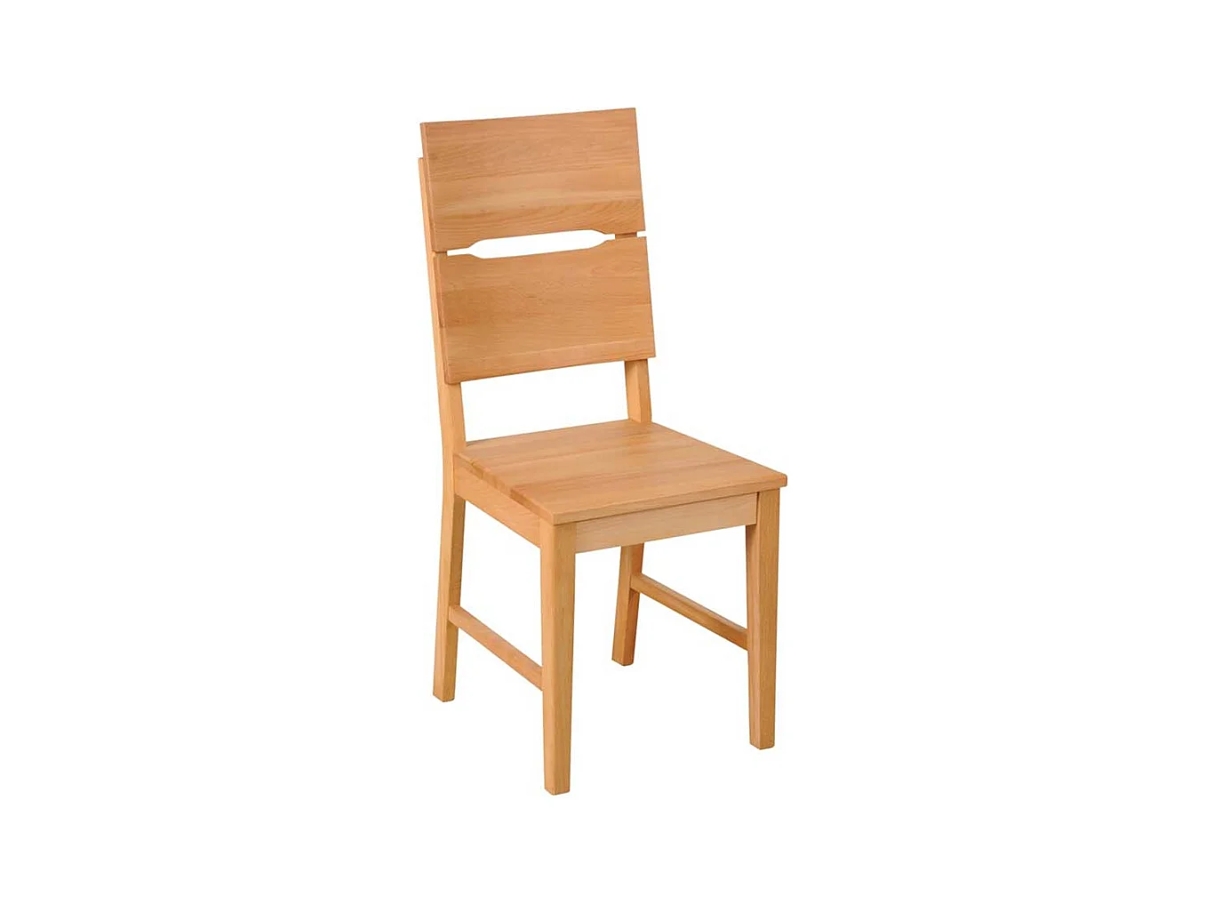 Stuhl Set aus Kernbuche Massivholz geölt (2er Set)