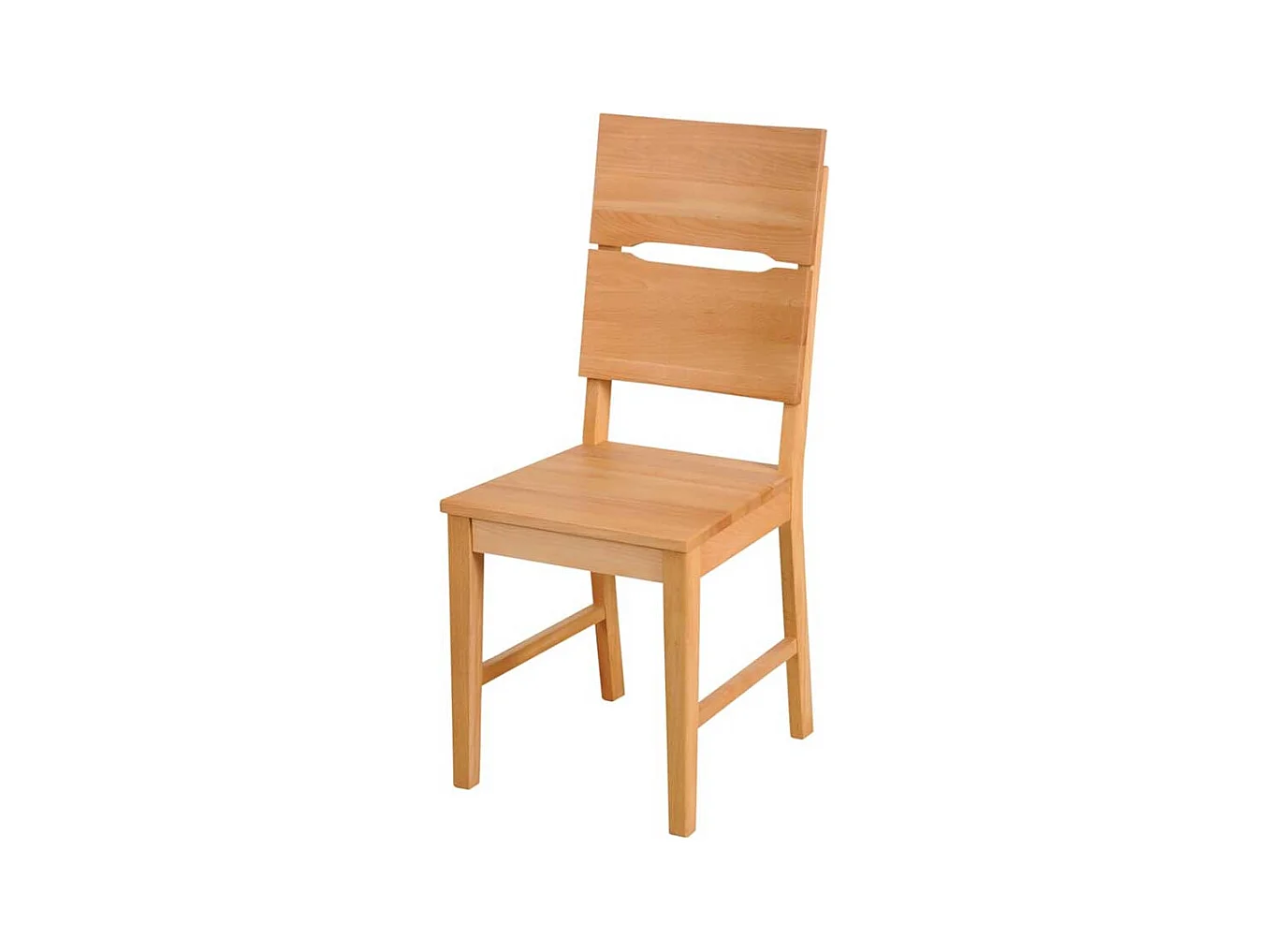 Stuhl Set aus Kernbuche Massivholz geölt (2er Set)
