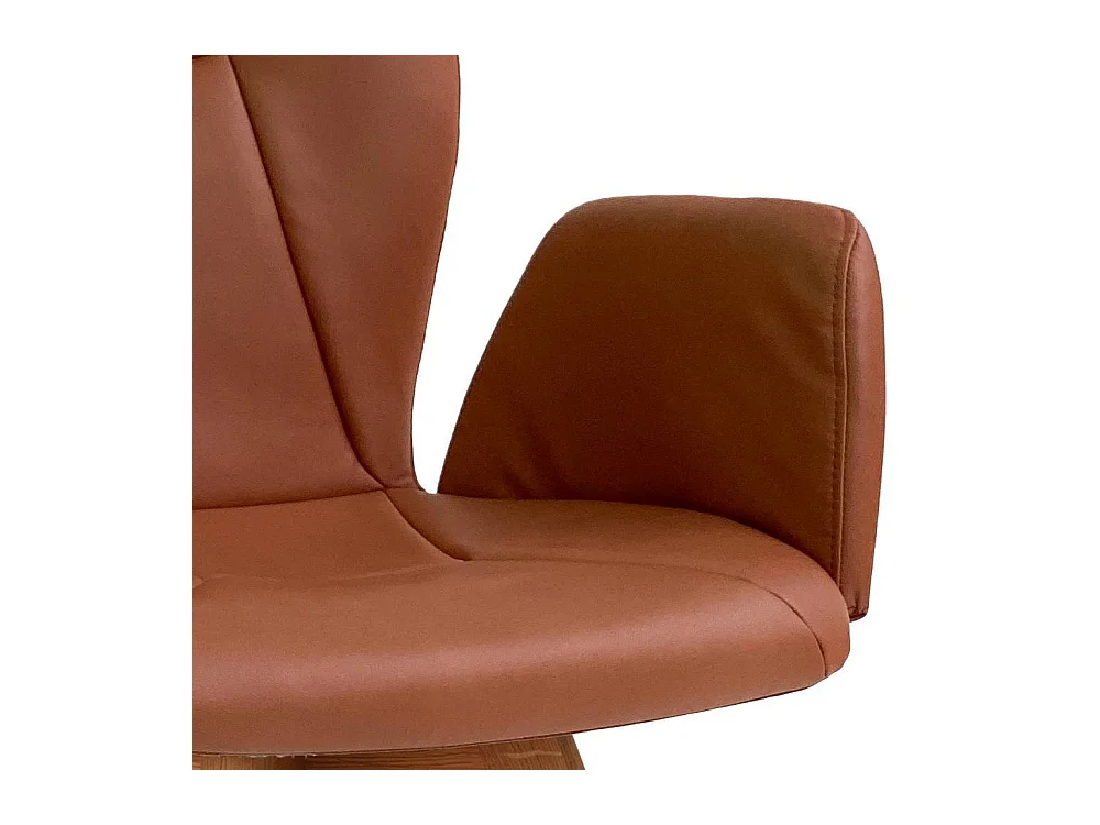 Polsterstuhl Esstischstuhl mit Armlehnen und gepolsterter Rückenlehne