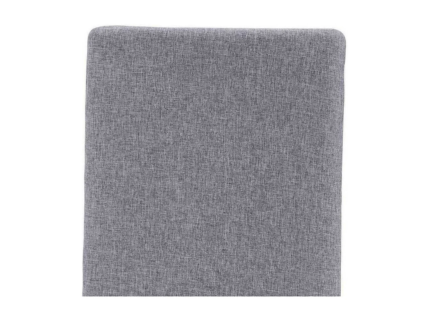 Schwingstuehle in Hellgrau und Chromfarben hoher Lehne (Set)