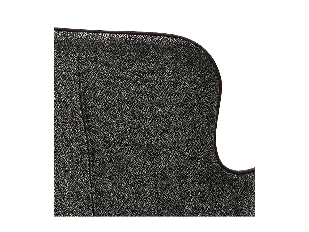 Esszimmer Drehst�hle in Anthrazit Stoff Armlehnen (2er Set)