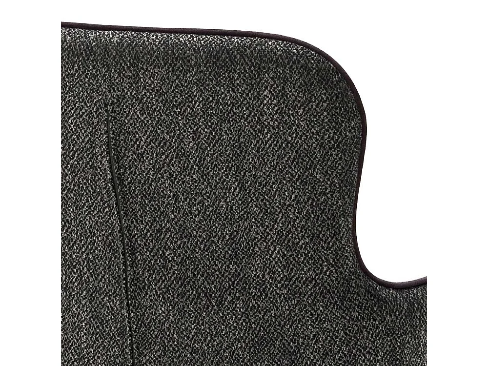 Esszimmer Drehst�hle in Anthrazit Stoff Armlehnen (2er Set)