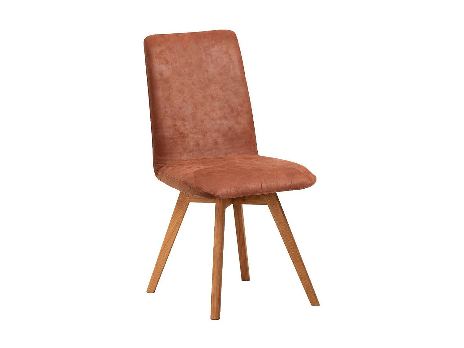 Esszimmerstuhl Polsterstuhl aus Massivholz und Microfaser (2er Set)