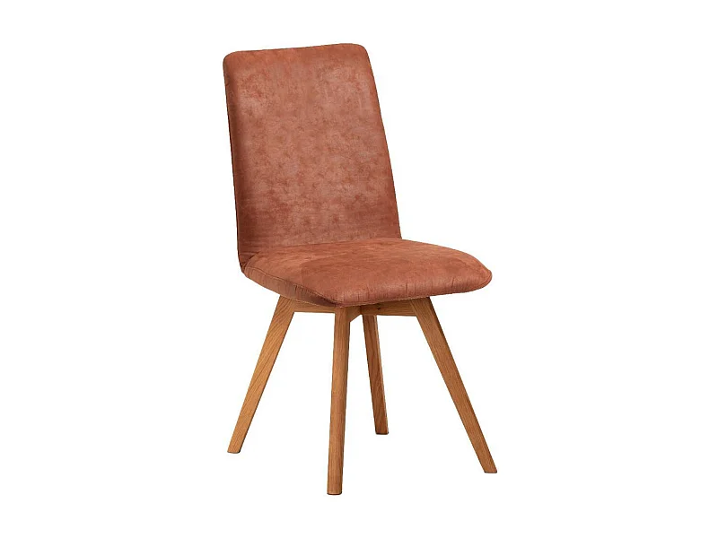 Esszimmerstuhl Polsterstuhl aus Massivholz und Microfaser (2er Set)