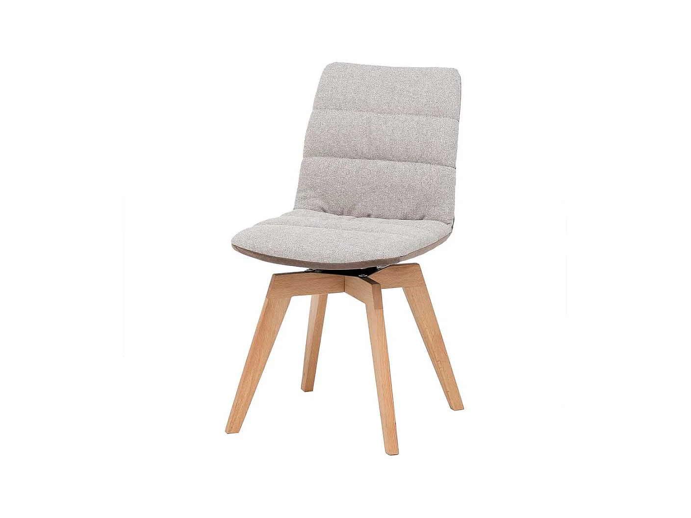 Drehstuhl für Esstisch Schlammfarben & Buche