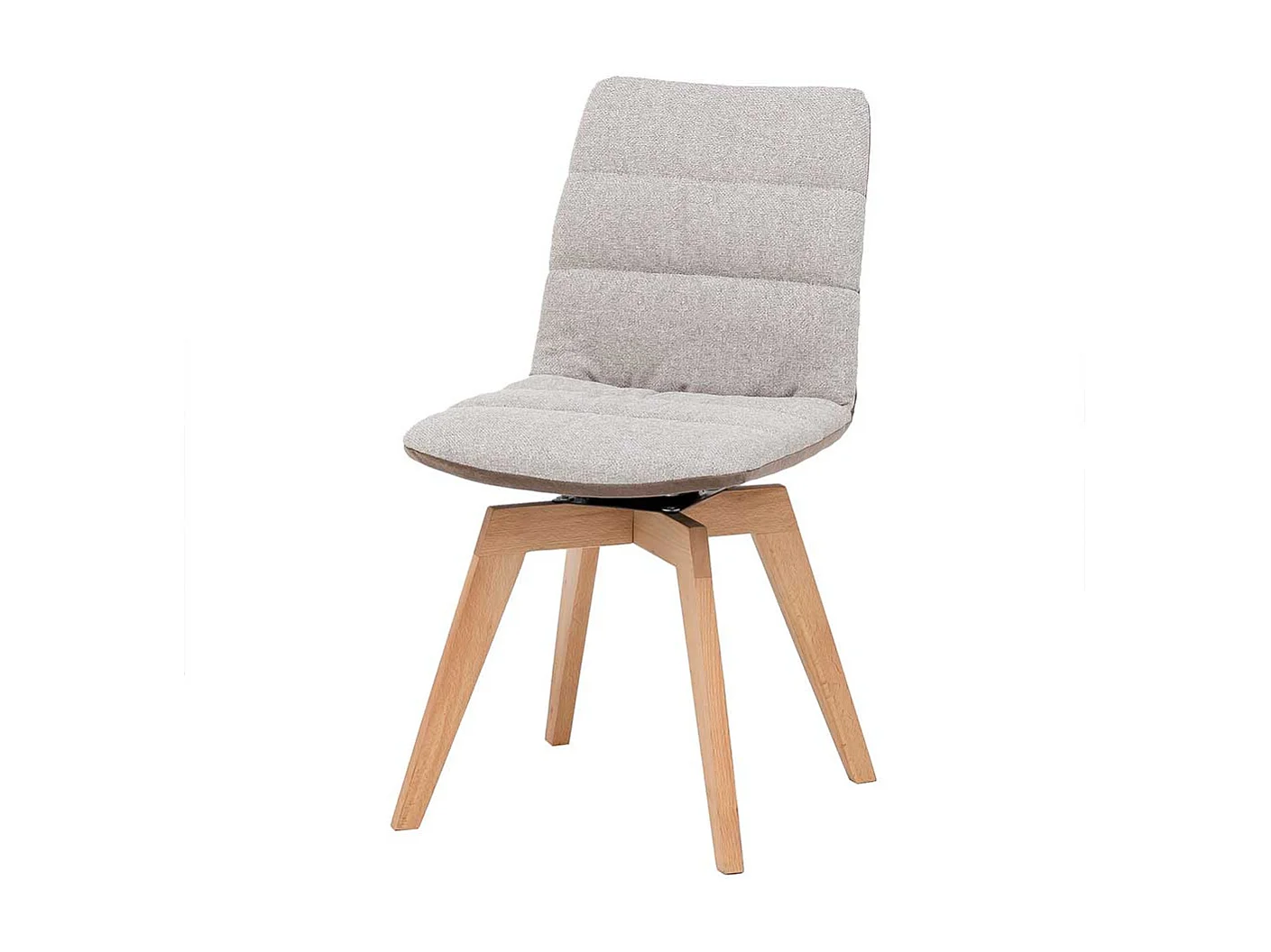 Drehstuhl für Esstisch Schlammfarben & Buche (2er Set)