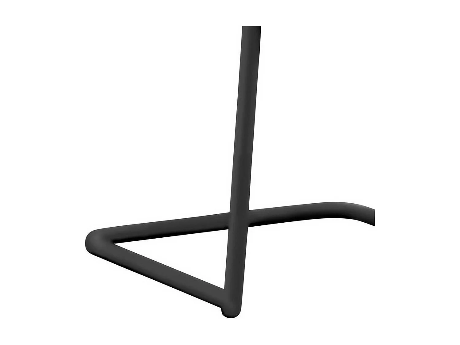 Freischwinger Stuhl stapelbar Bezug aus Webstoff