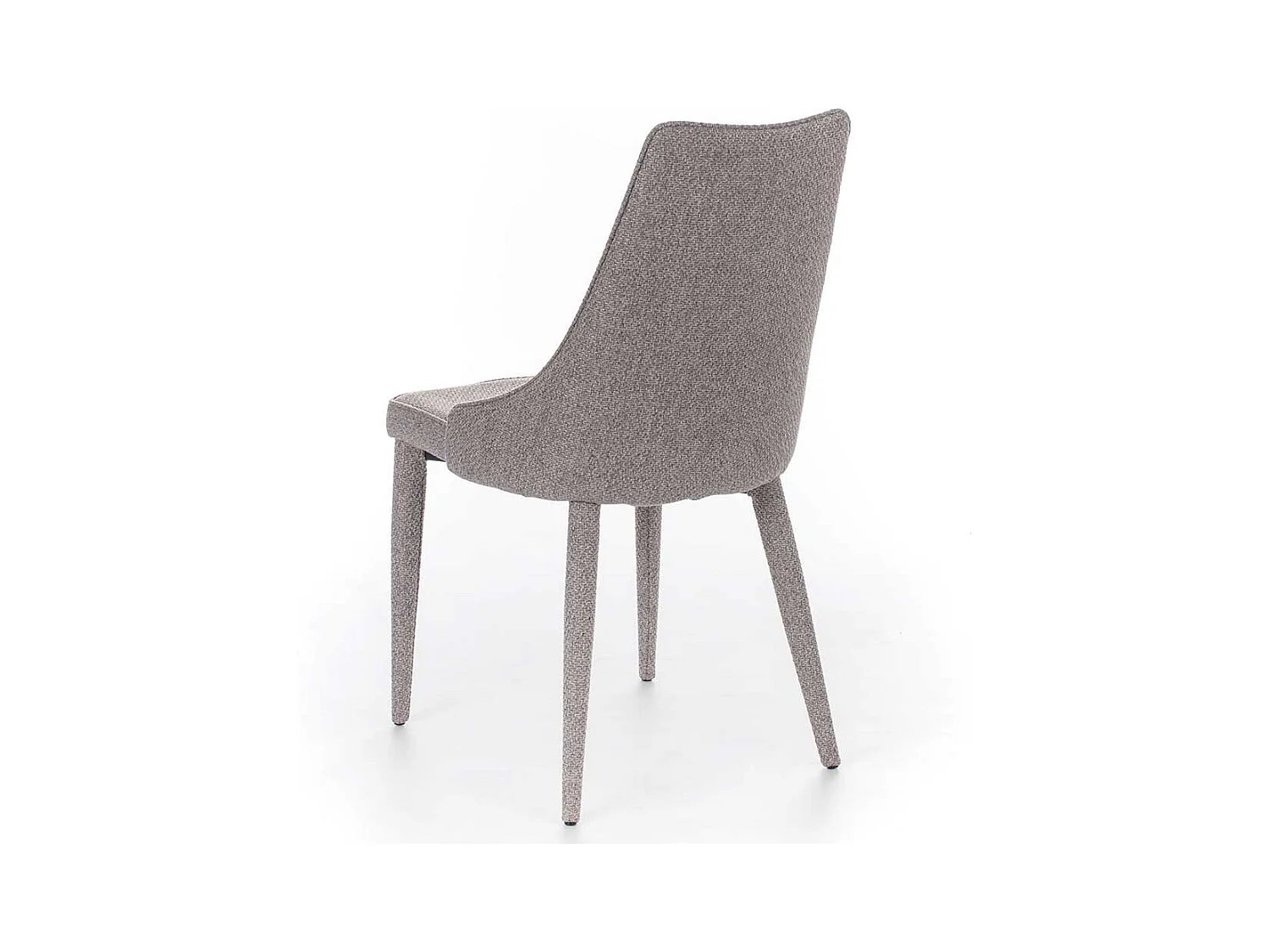 Esszimmerstühle in Grau Webstoff (2er Set)