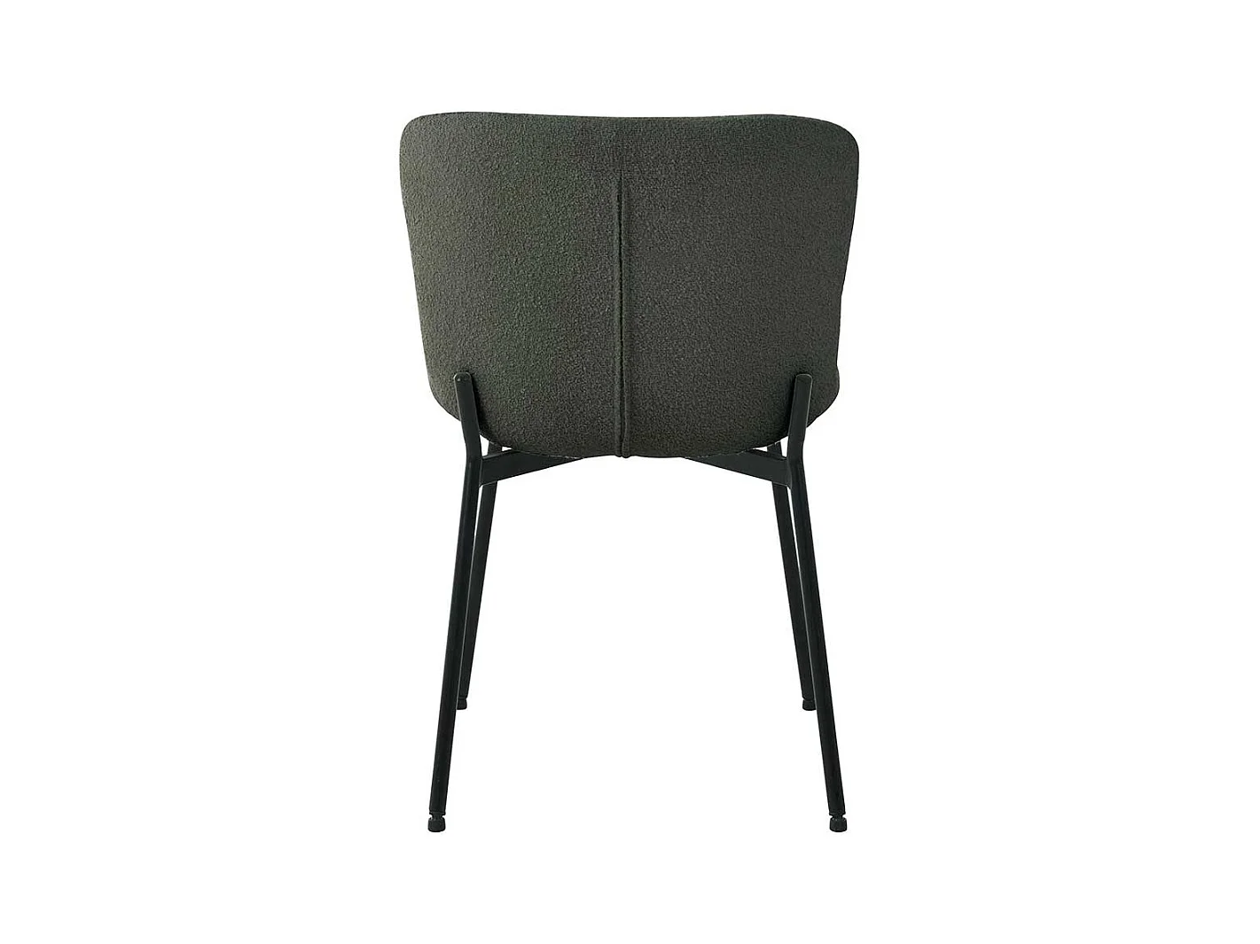 Polsterstuhl Esszimmer Esstischstühle in Dunkelgrün und Schwarz (2er Set)
