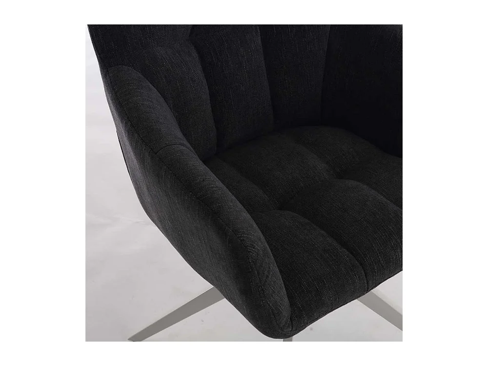 Esszimmerstuhl mit Armlehnen drehbar (2er Set)