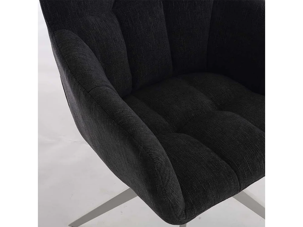 Esszimmerstuhl mit Armlehnen drehbar (2er Set)