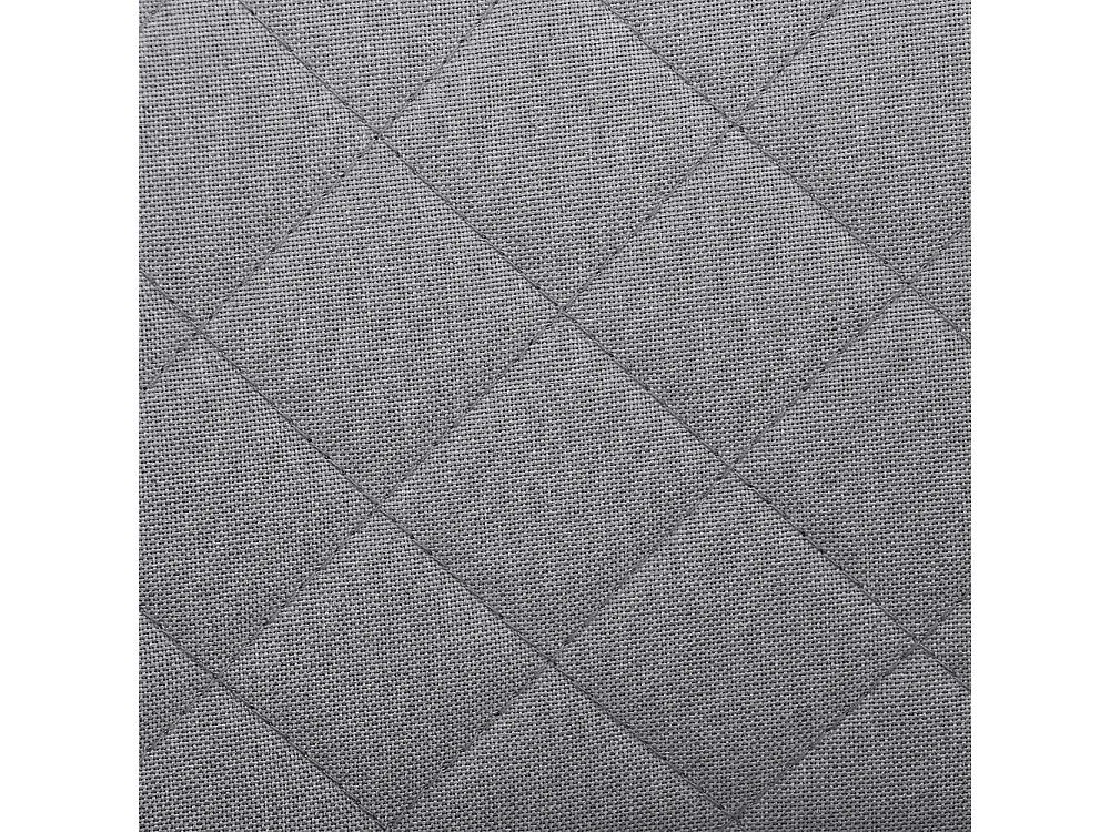 Esszimmer Polsterstühle in Grau und Naturfarben Metallgestell (2er Set)