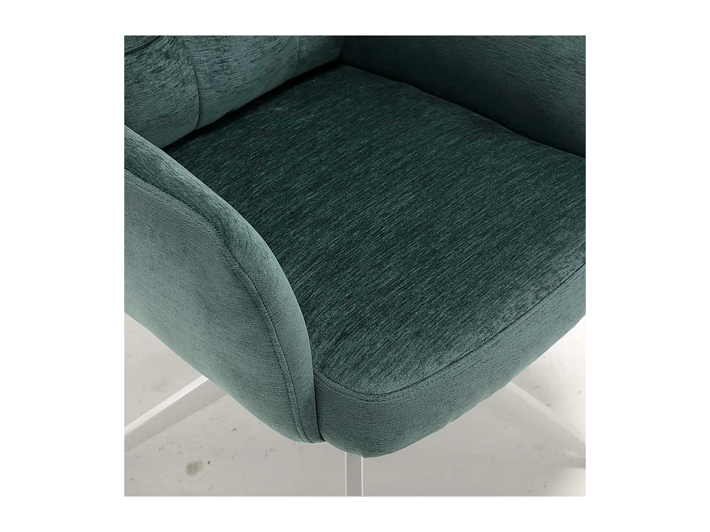 Stuhl Esszimmer Stuhl Set aus Chenillegewebe mit aufwendigen Steppungen (2er Set)