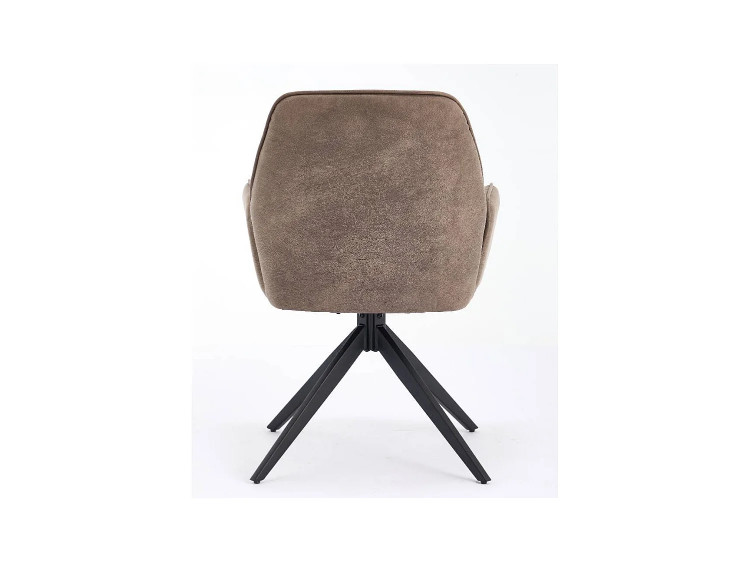 Polsterstuhl Wohnzimmerstuhl in Schlammfarben aus Microfaser (2er Set)