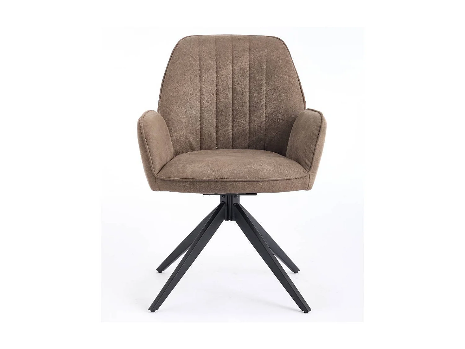 Polsterstuhl Wohnzimmerstuhl in Schlammfarben aus Microfaser (2er Set)