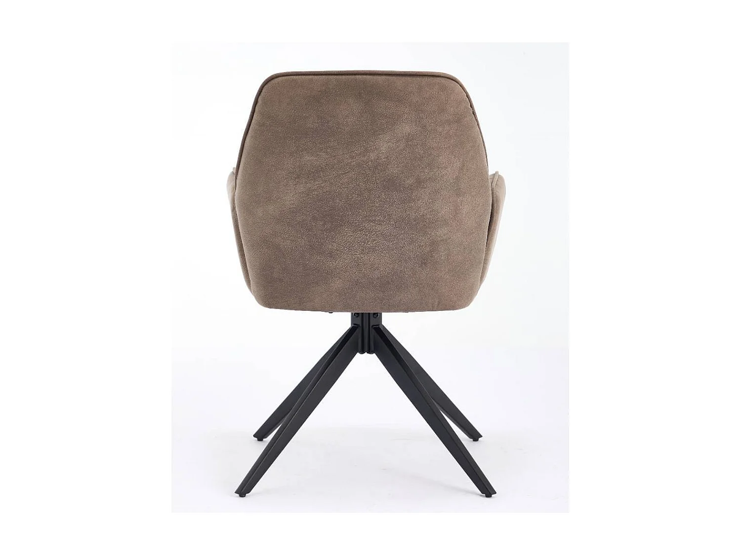 Polsterstuhl Wohnzimmerstuhl in Schlammfarben aus Microfaser (2er Set)