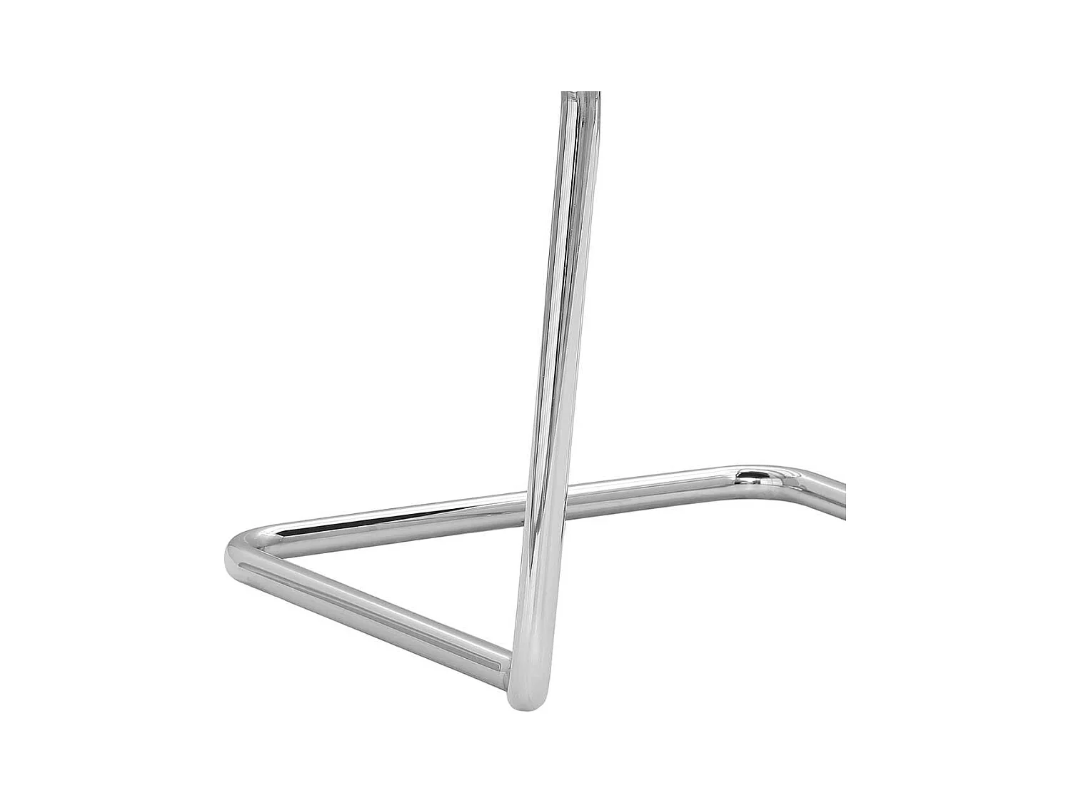 Konferenzstuhl Gestell Chrom Rücken aus Meshgewebe