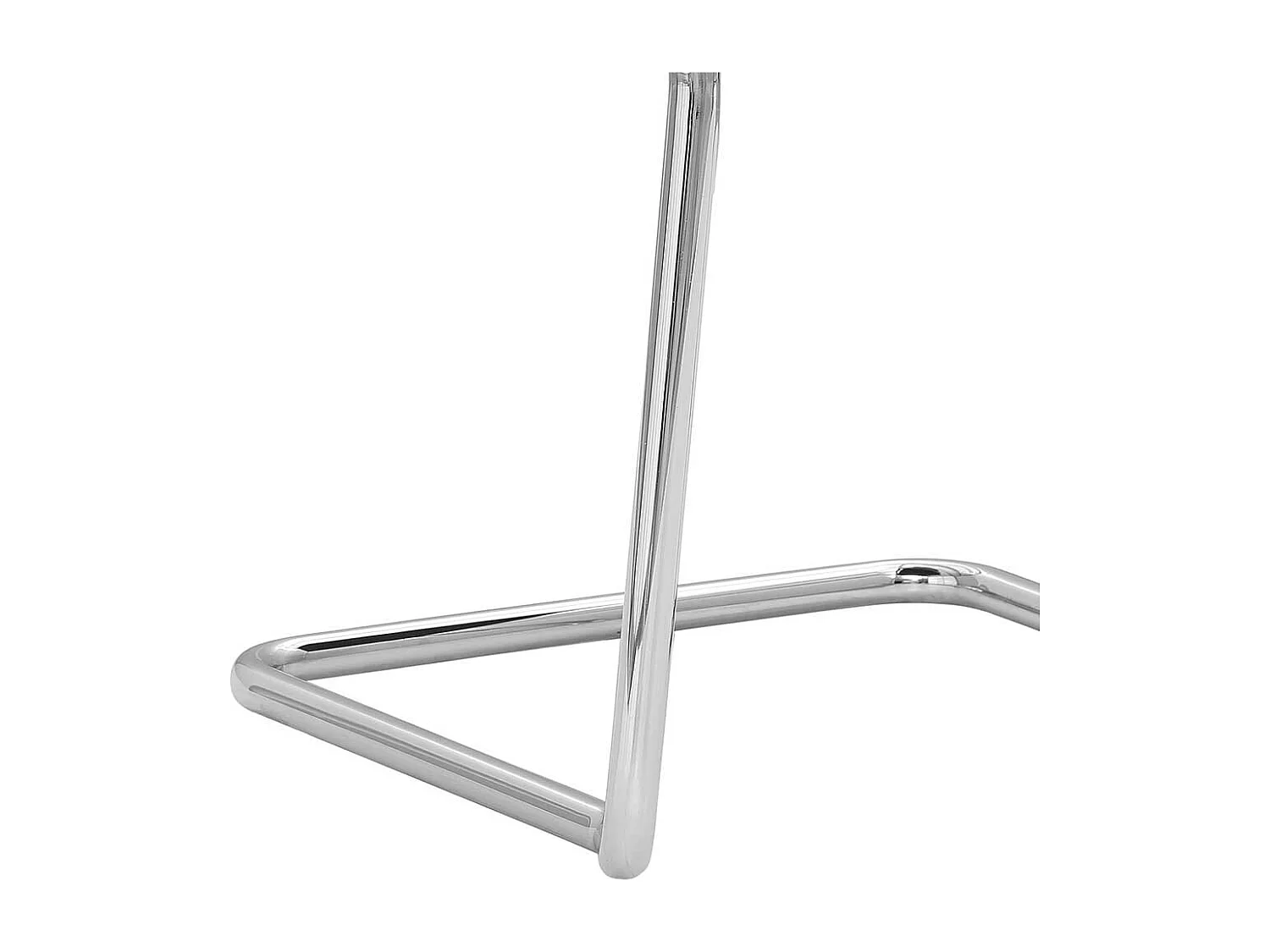 Konferenzstuhl Gestell Chrom Rücken aus Meshgewebe