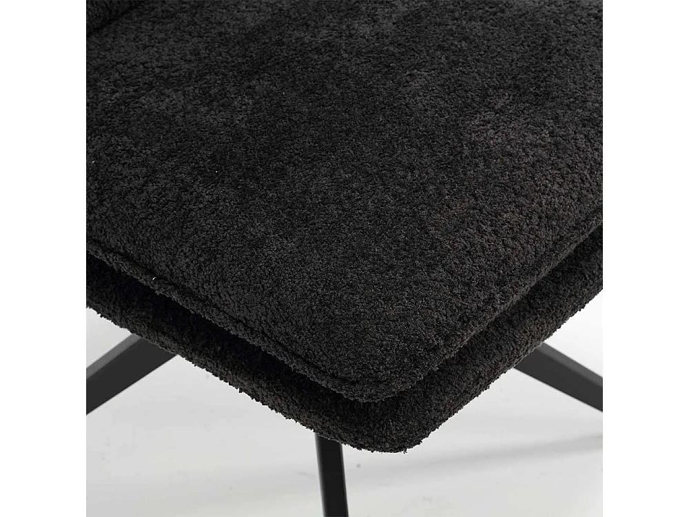 Moderne Esszimmer Stühle in Anthrazit Gestell aus Metall (2er Set)