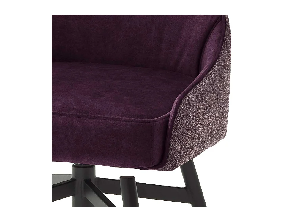 Esszimmer Polsterst�hle in Dunkelrot Stoff 45 cm Sitztiefe (2er Set)