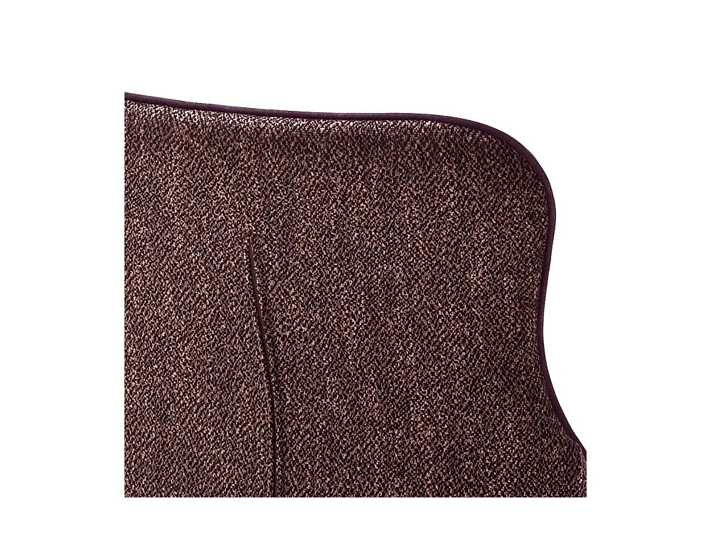 Esszimmer Polsterst�hle in Dunkelrot Stoff 45 cm Sitztiefe (2er Set)