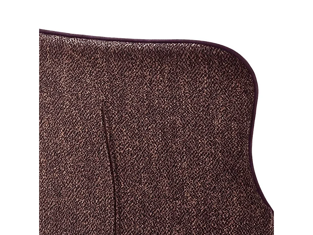 Esszimmer Polsterst�hle in Dunkelrot Stoff 45 cm Sitztiefe (2er Set)