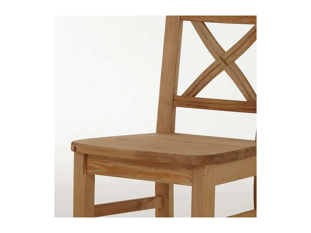 Esstischstuhl im Landhausstil Kiefer massiv (2er Set)