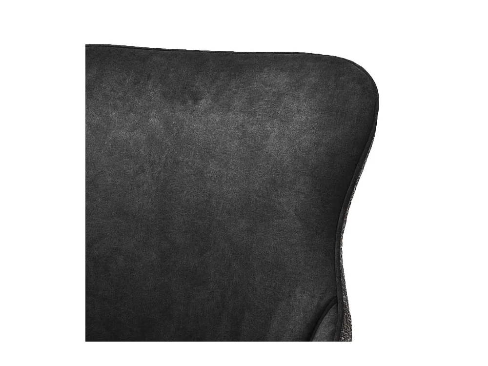 Esszimmer St�hle in Anthrazit Stoff drehbar (2er Set)