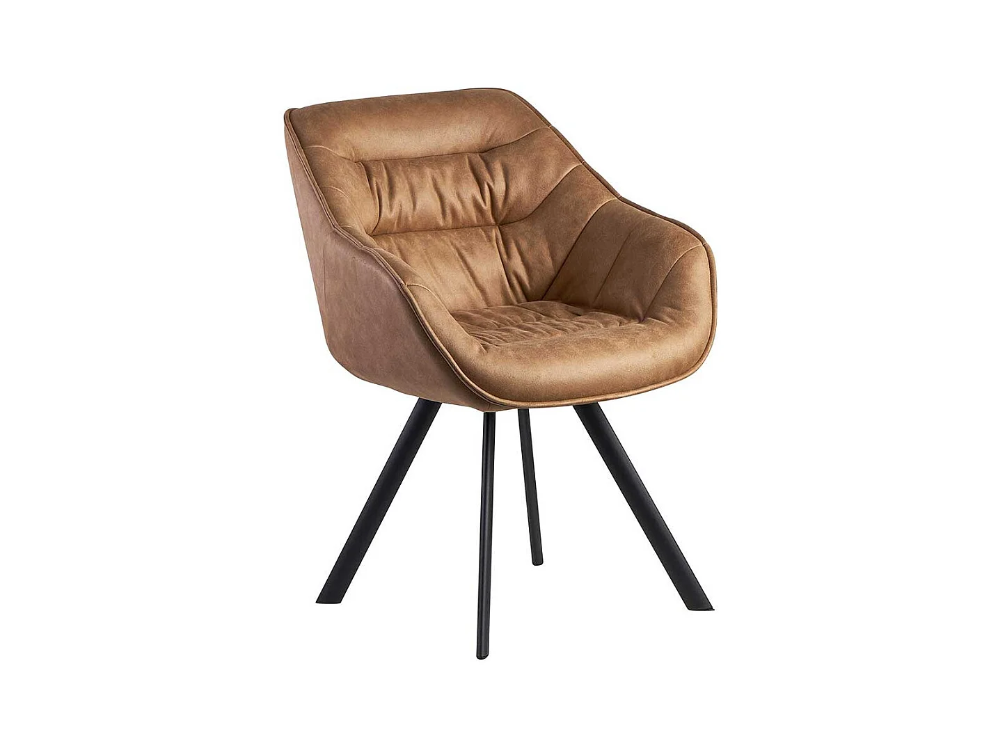 Samt Stuhl Esszimmer in Beige und Schwarz Gestell aus Metall