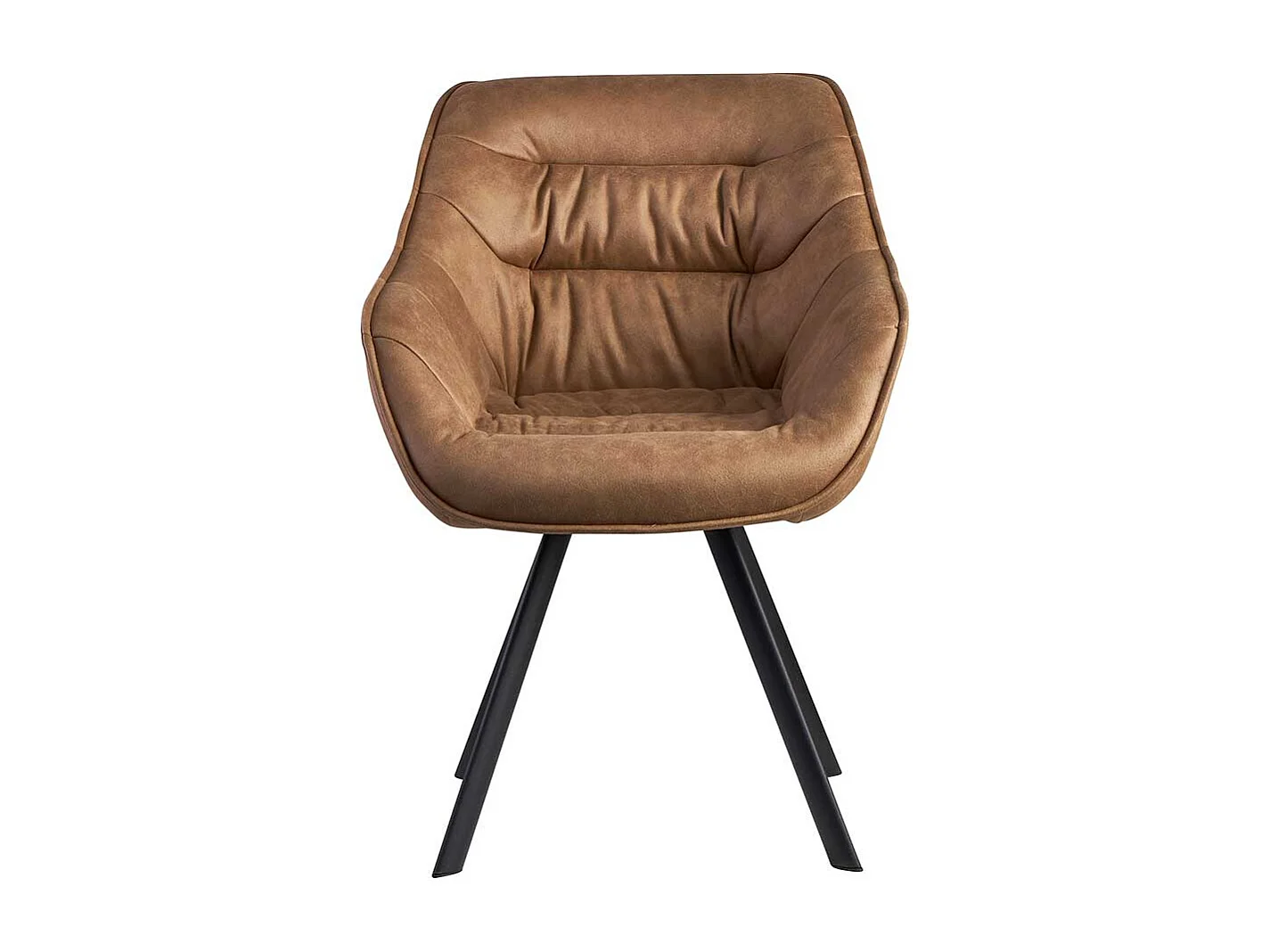 Samt Stuhl Esszimmer in Beige und Schwarz Gestell aus Metall