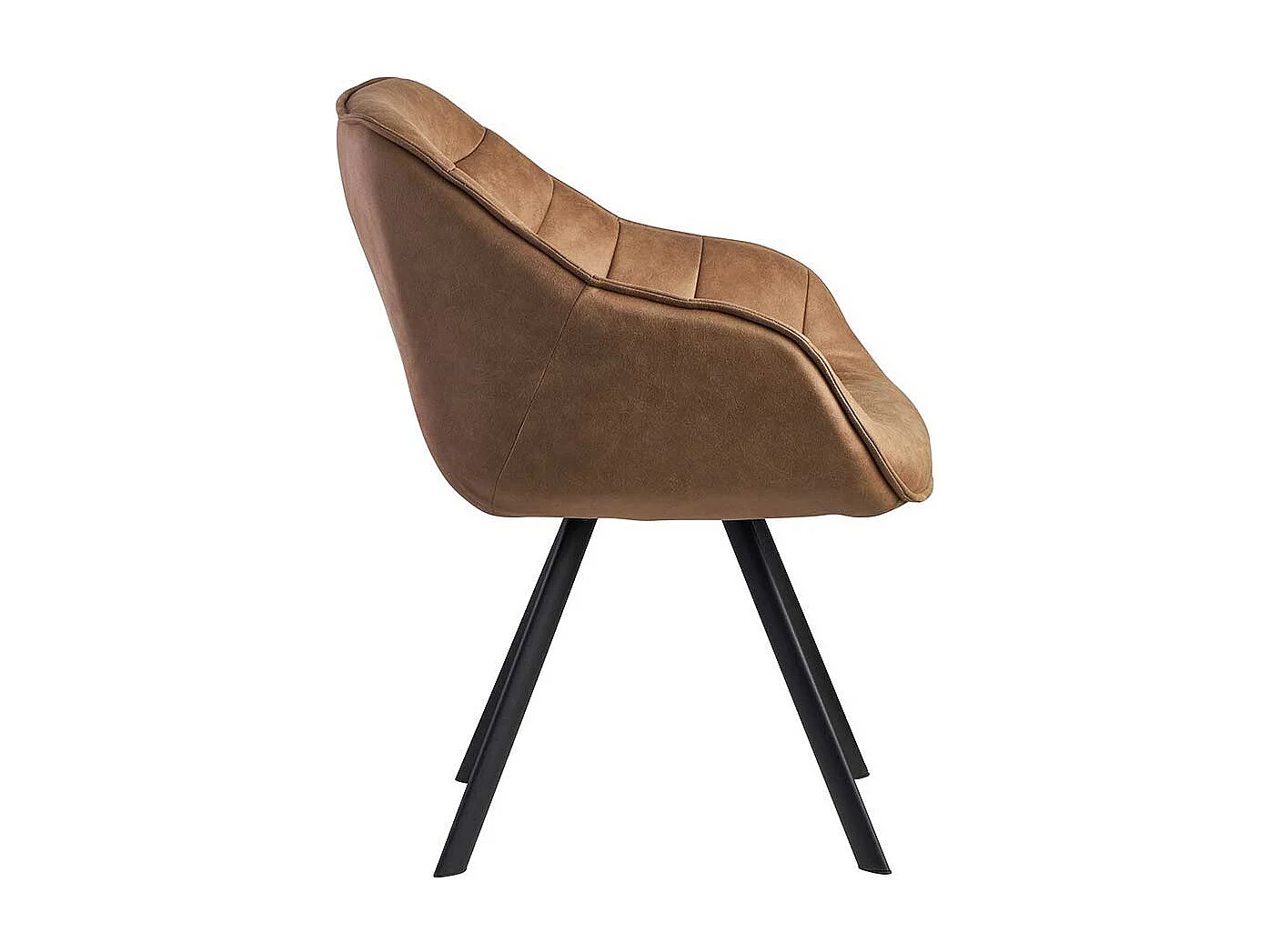 Samt Stuhl Esszimmer in Beige und Schwarz Gestell aus Metall