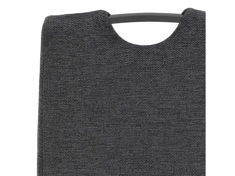 Freischwingerstuhl in Dunkelgrau Anthrazit (Set)