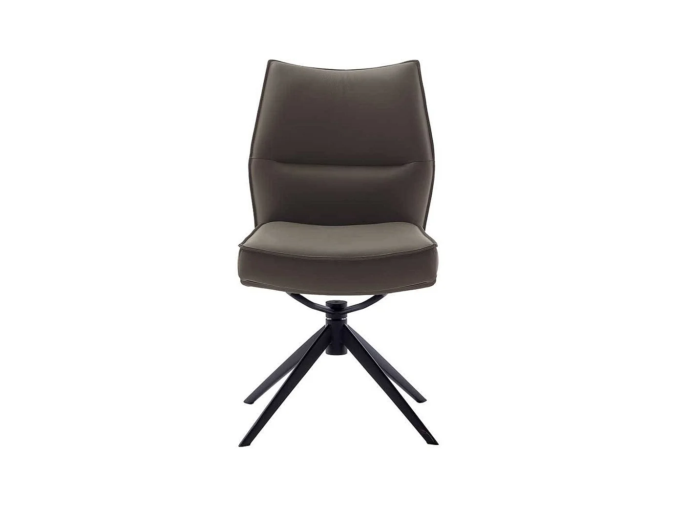 Esszimmerstuhl Stuhl Esszimmer drehbar mit Gestell aus Metall (2er Set)