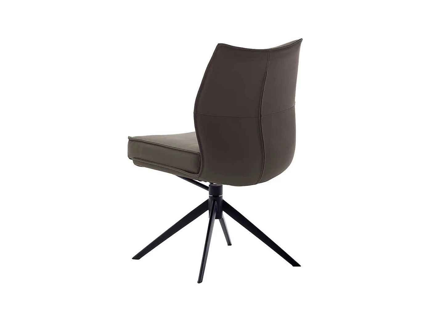 Esszimmerstuhl Stuhl Esszimmer drehbar mit Gestell aus Metall (2er Set)
