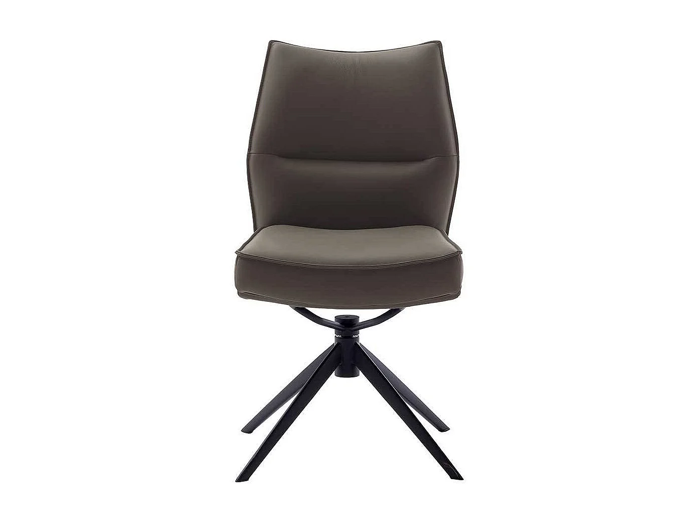 Esszimmerstuhl Stuhl Esszimmer drehbar mit Gestell aus Metall (2er Set)