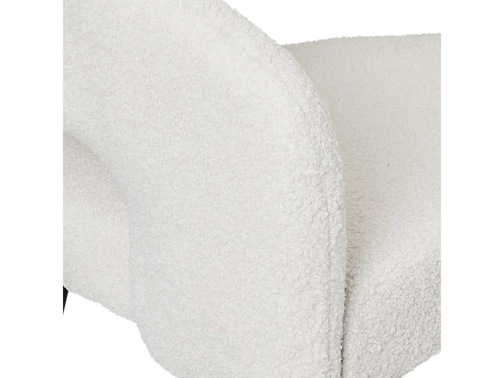 Polsterstuhl Esszimmerstuhl mit Armlehnen in Cremewei� (2er Set)